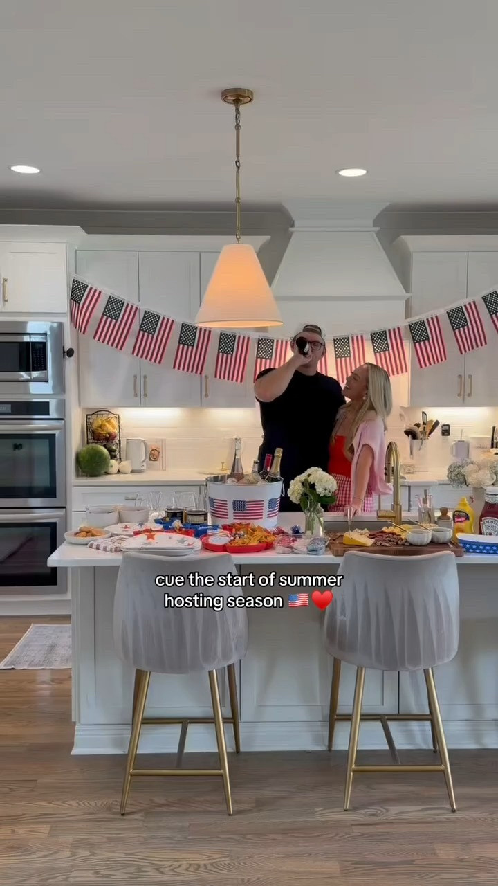Cue the start of summer hosting season ♥️🇺🇸✨4th of july home inspo 

4th of july decor, patriotic ideas, americana, summer hosting ideas, red white and blue outfit, patriotic home decor, 4th of july tablescape, summer bbq outfit, americana style, patriotic fashion women, backyard party inspiration, 4th of july entertaining, summer party decor, lake day outfit, fireworks patriotic summer aesthetic, americana summer

#LTKdayinmylife #LTKSeasonal #LTKHome