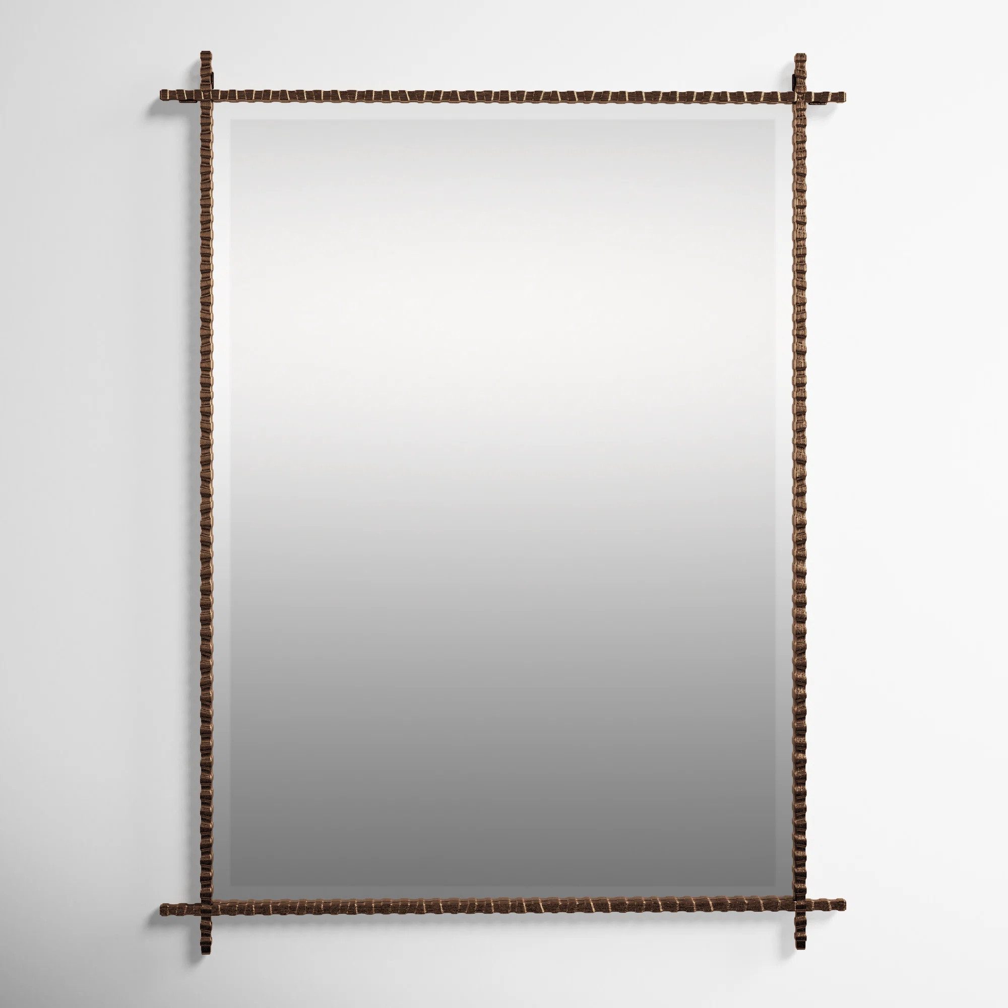 Joss & Main Jareth Industrial Beveled Distressed Accent Mirror & Reviews | Wayfair | Wayfair North America
