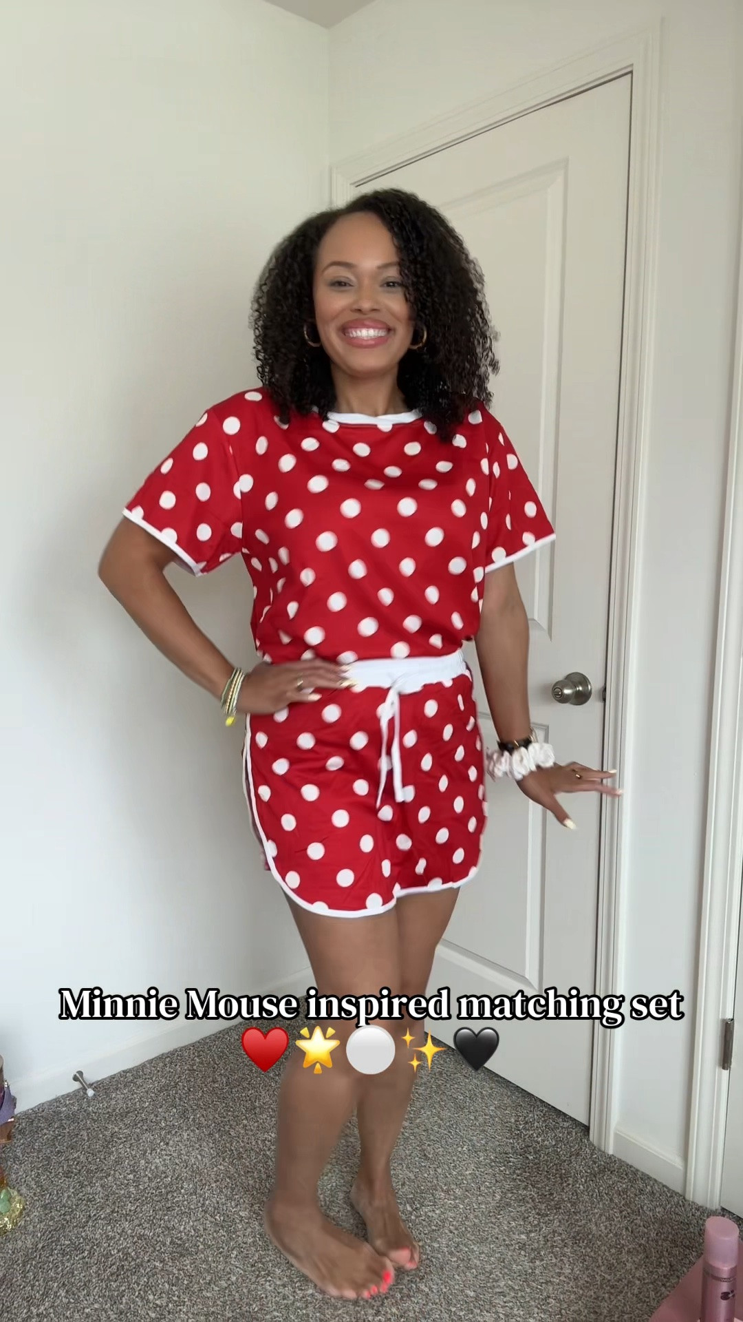 Disney outfit idea, polka dot matching set,  Minnie Mouse inspired outfit, Disney outfit inspo

#LTKootd #LTKMidsize #LTKSaleAlert