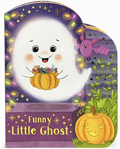 Funny Little Ghost - Halloween Ghost-Shaped Board Book | Amazon (US)