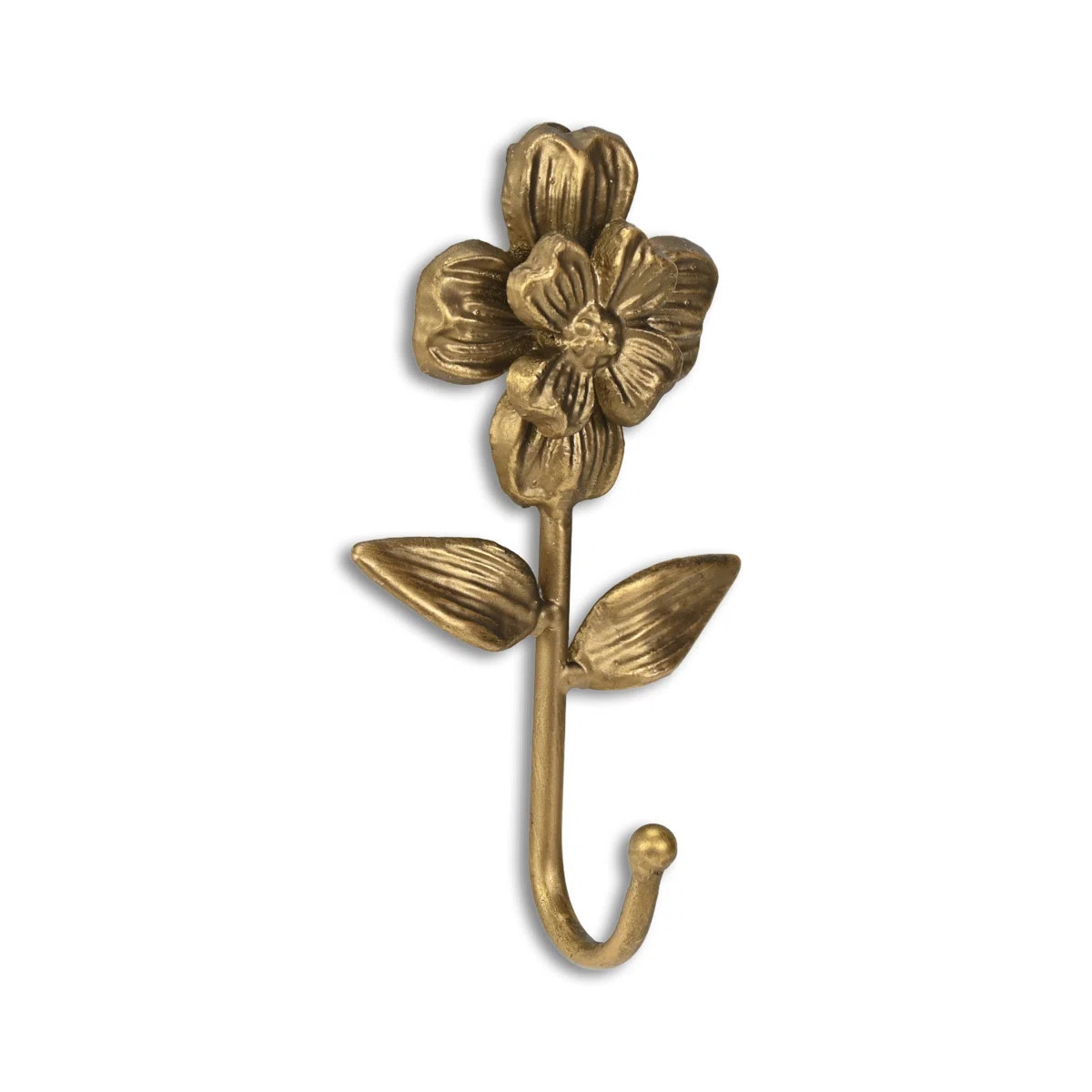 Mythra Flower Cast Iron Wall Hook | Wayfair North America