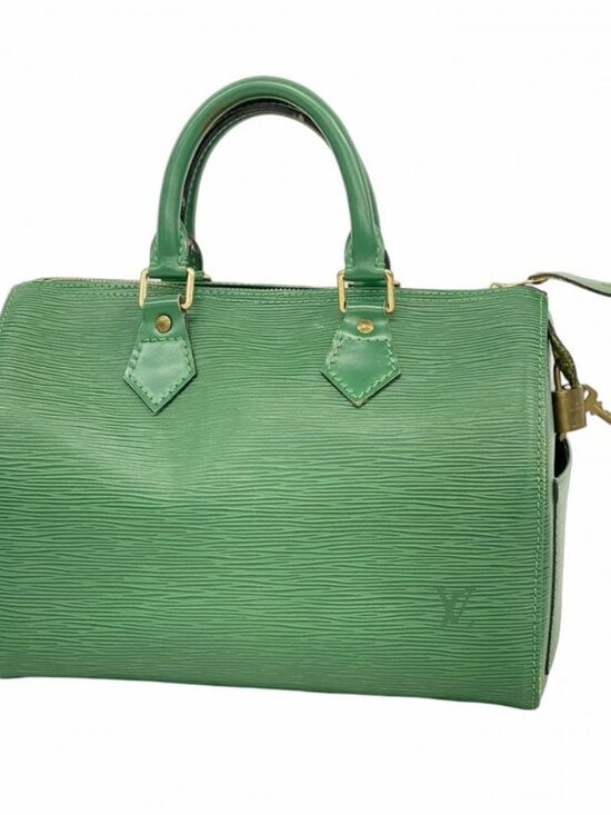 Louis Vuitton Handbag Epi Speedy 25 Borneo Green | Poshmark