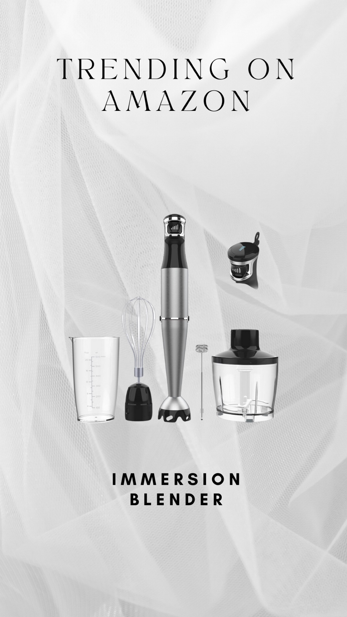 This year we are making everything at home! Sauces, meals, even mayonnaise and it’s all thanks to this immersion blender. Home chefs, Get yours now! 

#LTKFindsUnder50 #LTKSaleAlert #LTKHome
