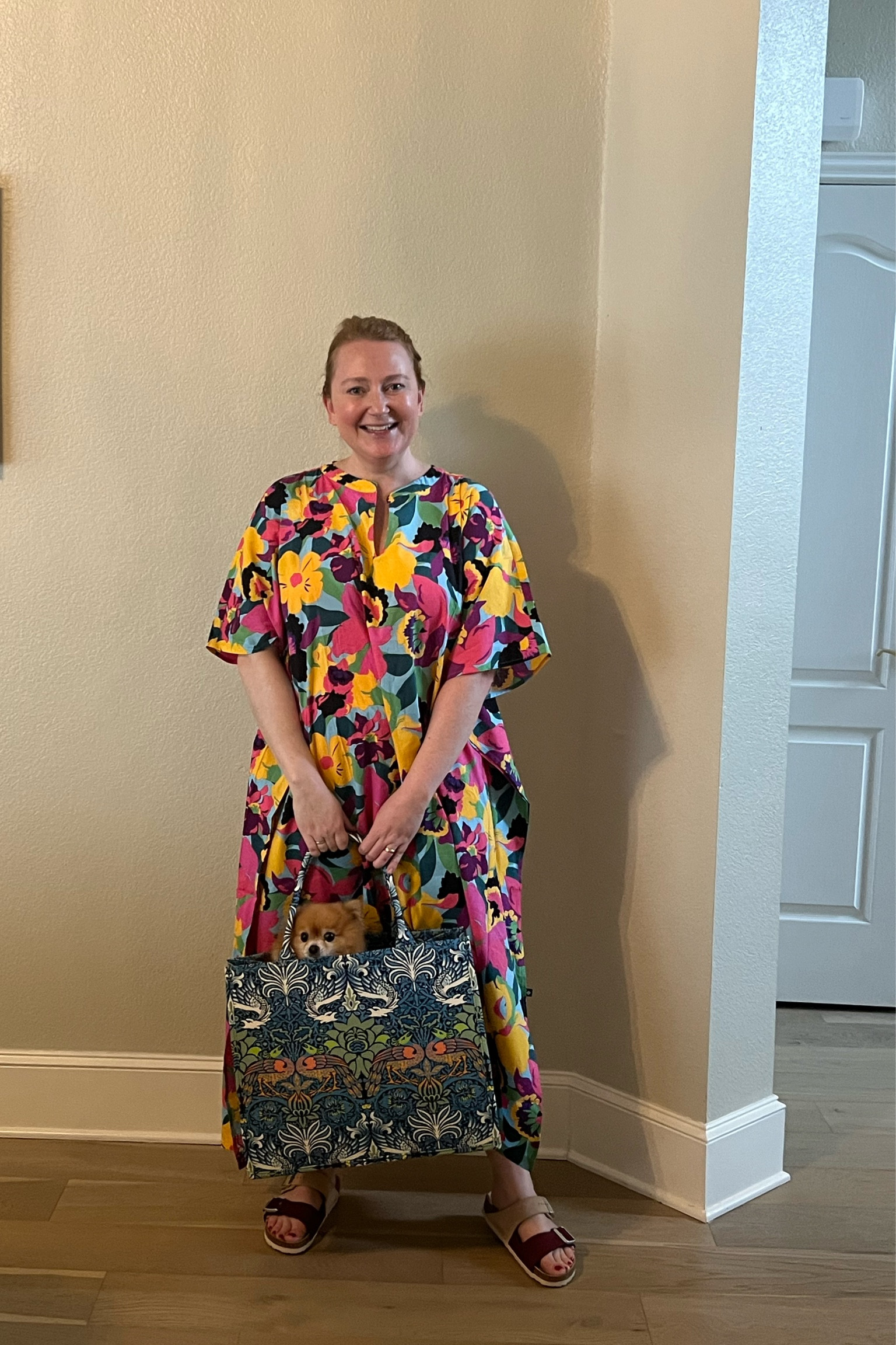 Ready for the pool 
Beach attire
Colorful tunic / cover up size L / XL
Summer wear / resort wear 
Bi-color Birkenstocks 
Toile tote

#LTKMidsize #LTKStyleTip #LTKFindsUnder100