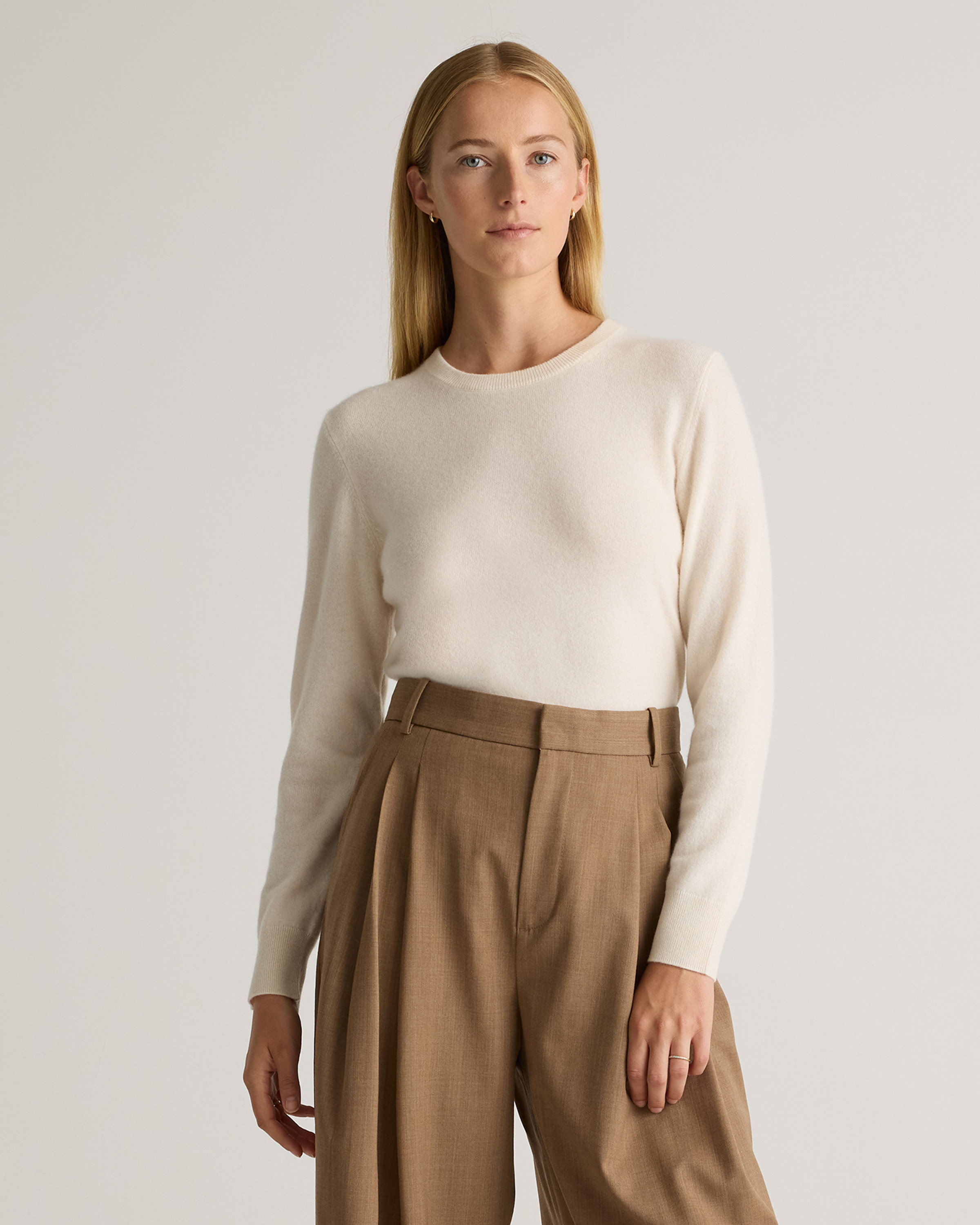 Mongolian Cashmere Crewneck Sweater | Quince