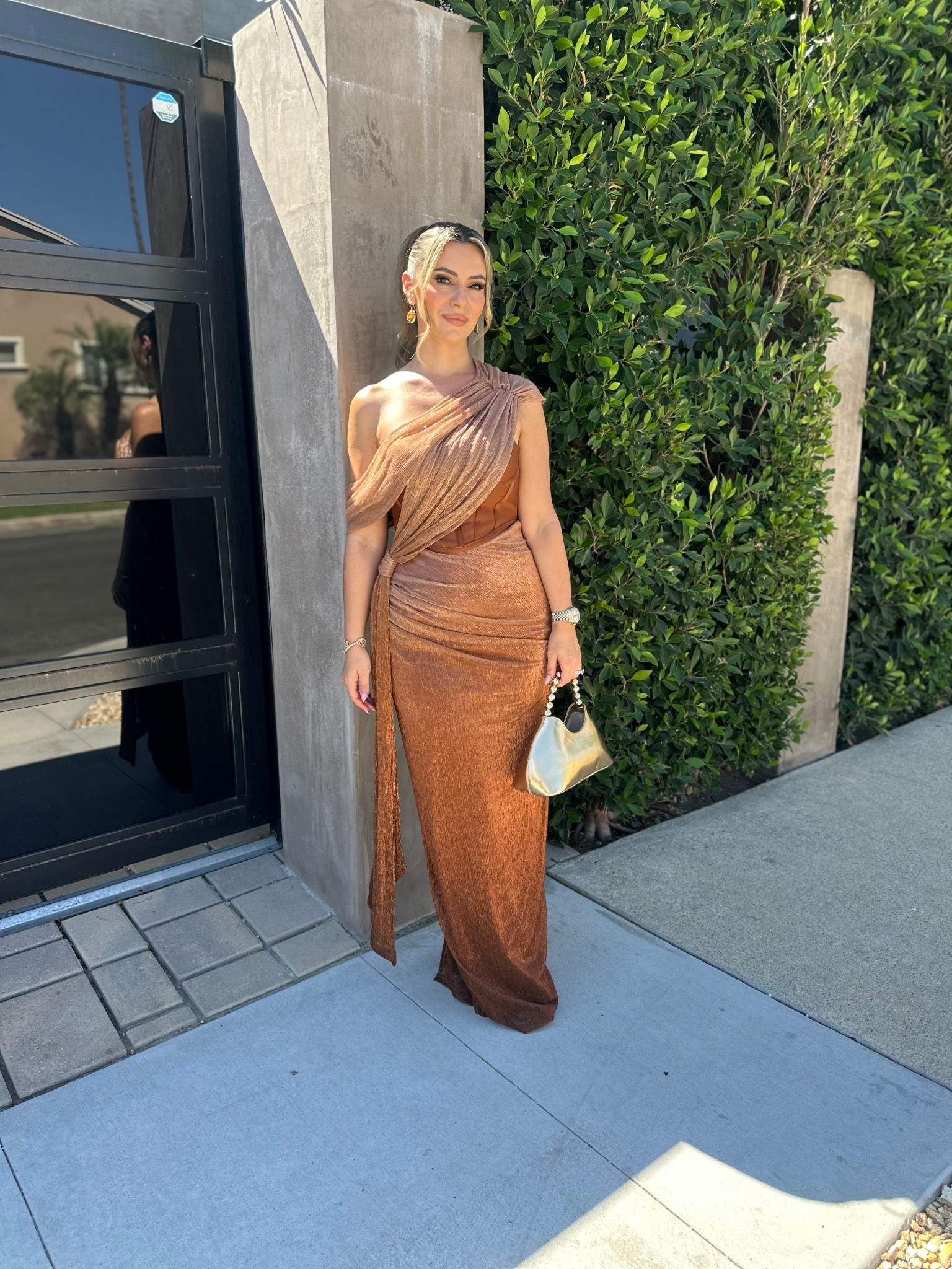 Draped goddess dress. Perfect for a wedding guest. #weddingguestdress #maxidress #formaldress

#LTKWedding #LTKStyleTip #LTKParties