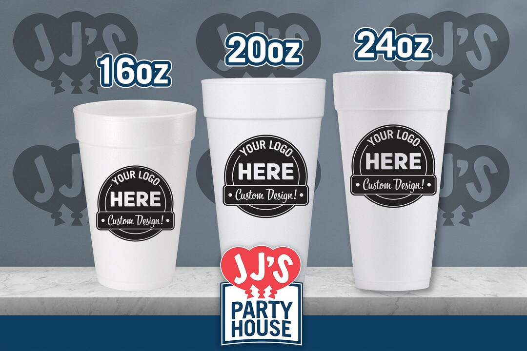 Custom Styrofoam Wedding Cups, Birthday Foam Cups, Bachelorette, Personalized Graduation Foam Cup... | Etsy (US)