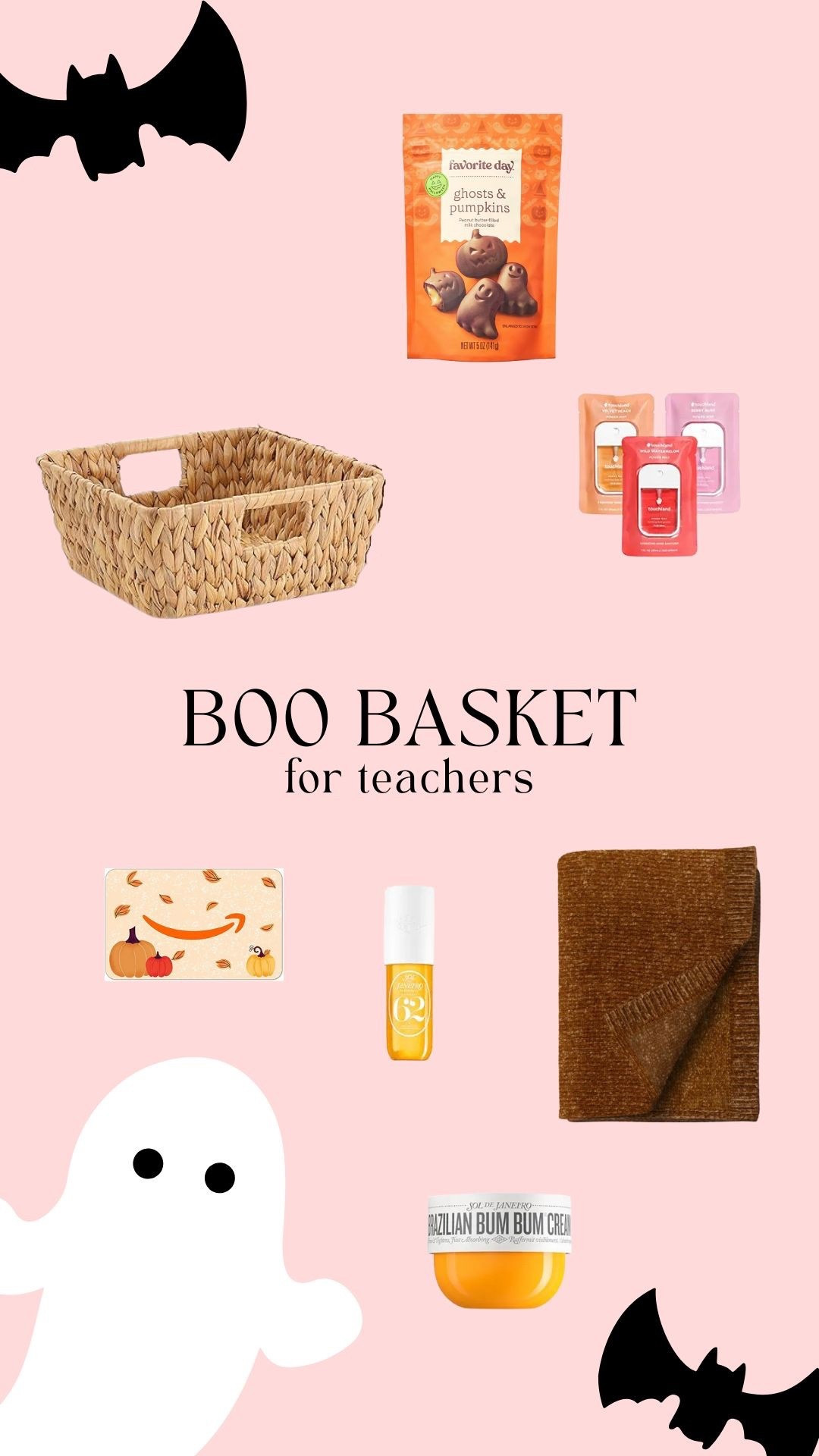 Boo Basket for the most deserving people I know - my kids teachers!

#boo #basket #teacher

#LTKSeasonal #LTKHalloween