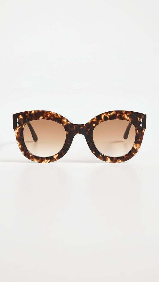 Rounded Cat Eye Sunglasses | Shopbop