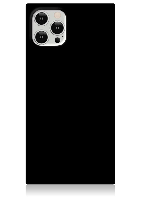 SQUARE® Black Patent iPhone Case | FLAUNT