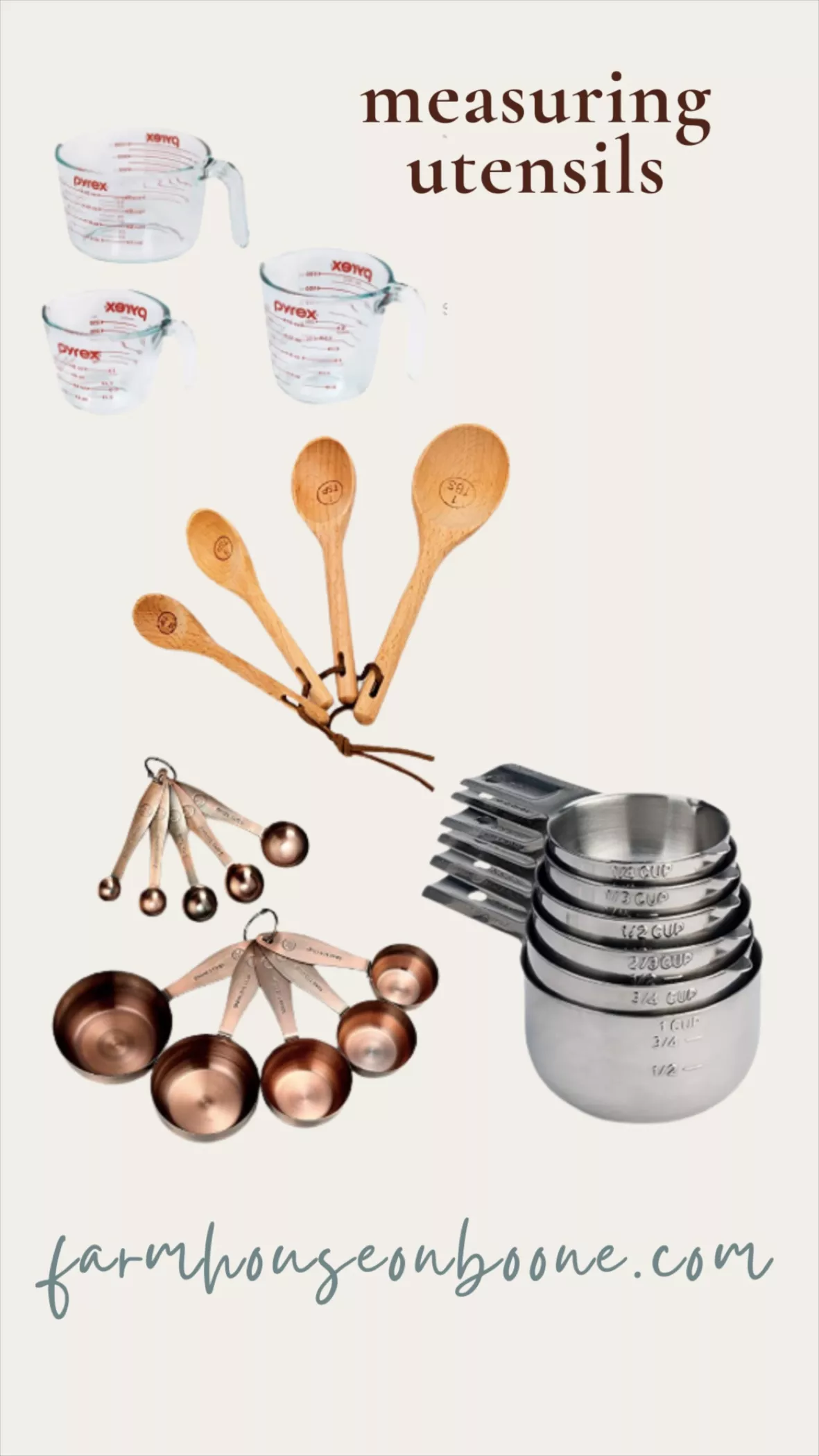 8 Piece Measuring Cups and Spoons … curated on LTK