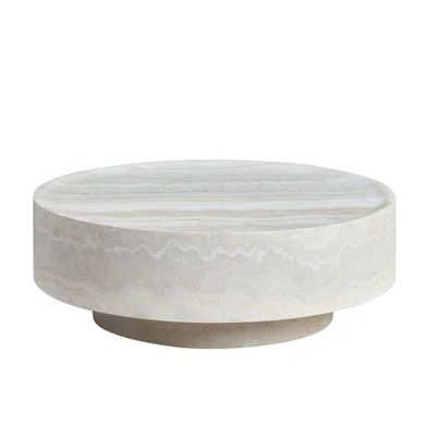 The cave's stone surface is entirely formed through precise cutting and polishing. It exhibits a natural weathering effect in a beige color | Wayfair North America