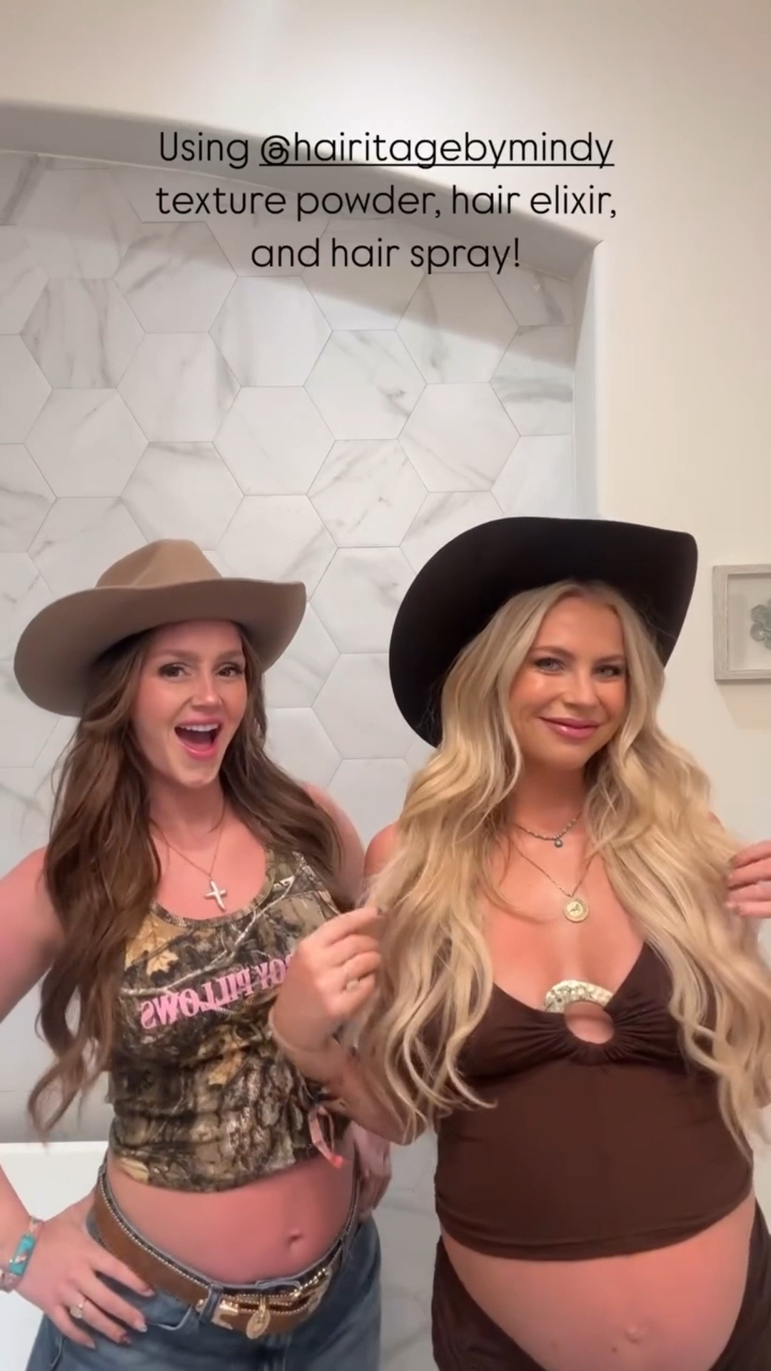 Getting ready for Stagecoach using our favorite Hairitage products 💫🤎

#LTKBeauty #LTKFestival #LTKStyleTip