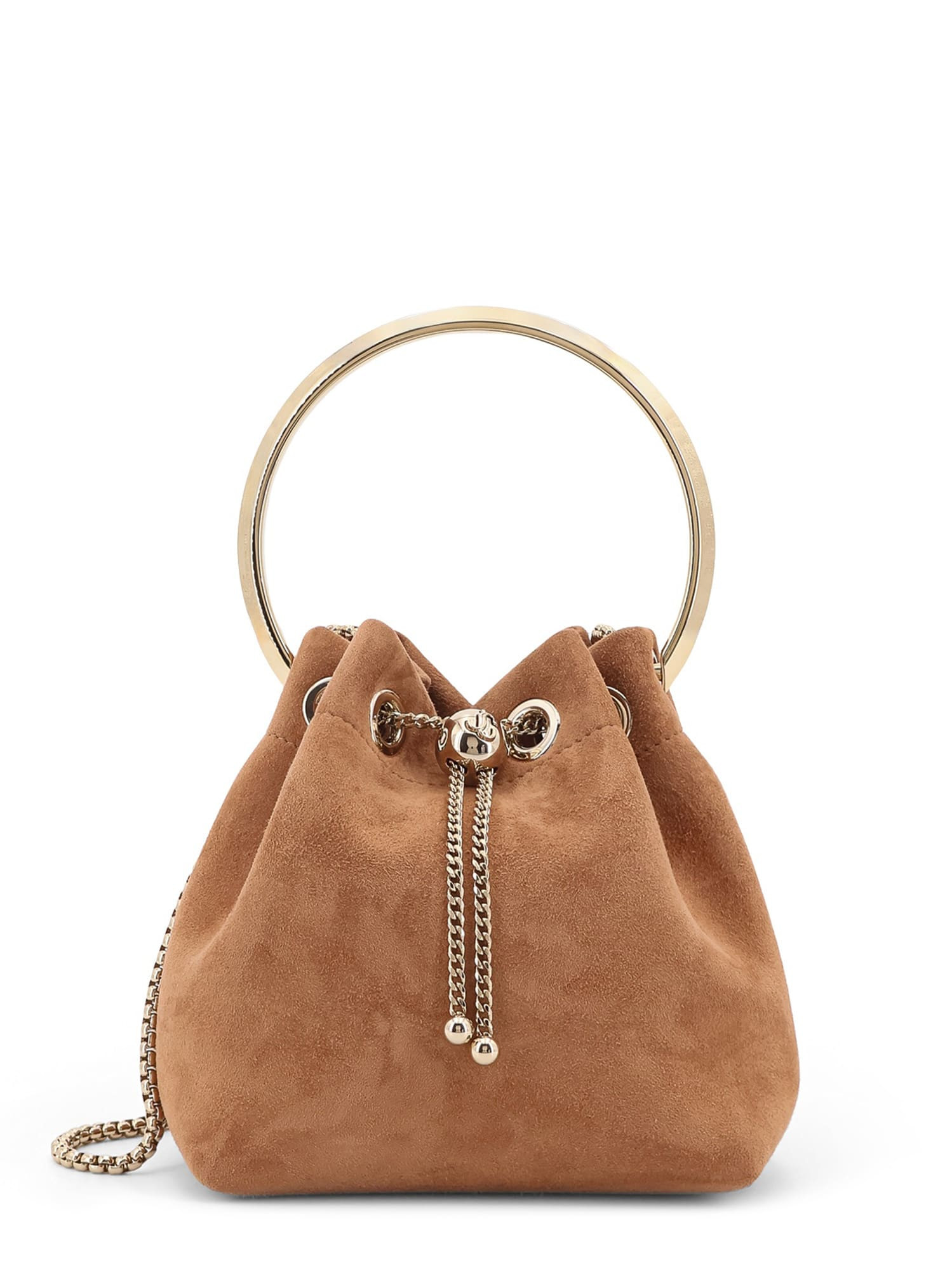 Jimmy Choo Bon Bon Suede Bag | Italist.com US