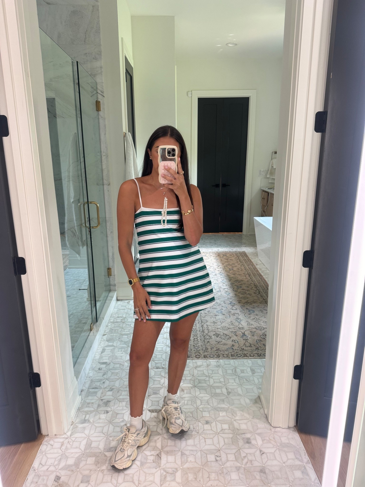 Dress: medium

15% Off Stackable code BLAMEITONDEDE to get an additional 15% off almost everything at checkout 30-50% Off All Jeans* 20% Off Almost Everything Else


from August 6, 2025 to August 11, 2025. Offer valid in US/CA. Exclusions apply. See details online.