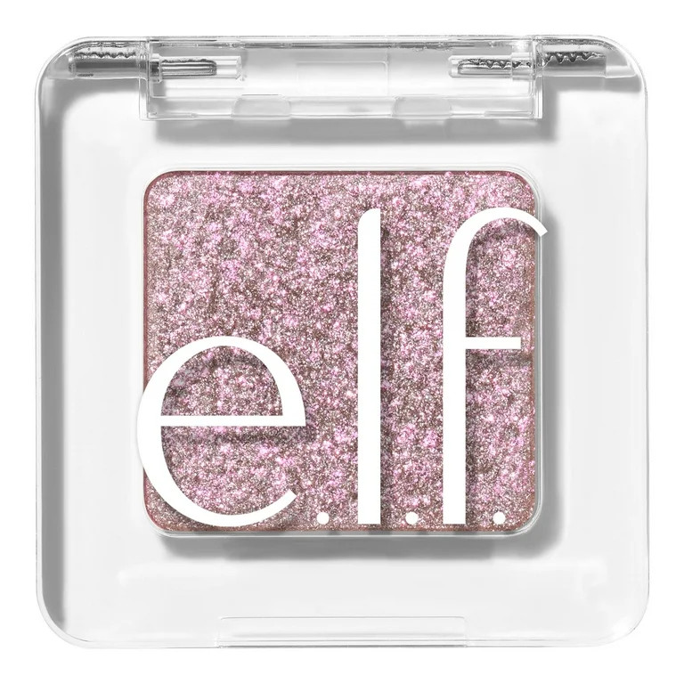e.l.f. Fine As Fleck Glitter Eyeshadow, Pop Off Pink, 0.07oz - Walmart.com | Walmart (US)