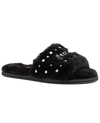 Juicy Couture Women's Gyanna 2 Embellished Slippers - Macy's | Macy's