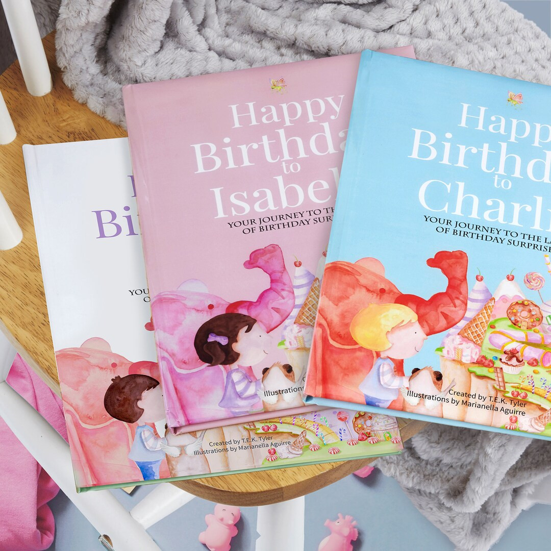 Personalized Birthday Book, First Birthday Gift, Birthday Book for Children, 1st Birthday Gift | Etsy (US)