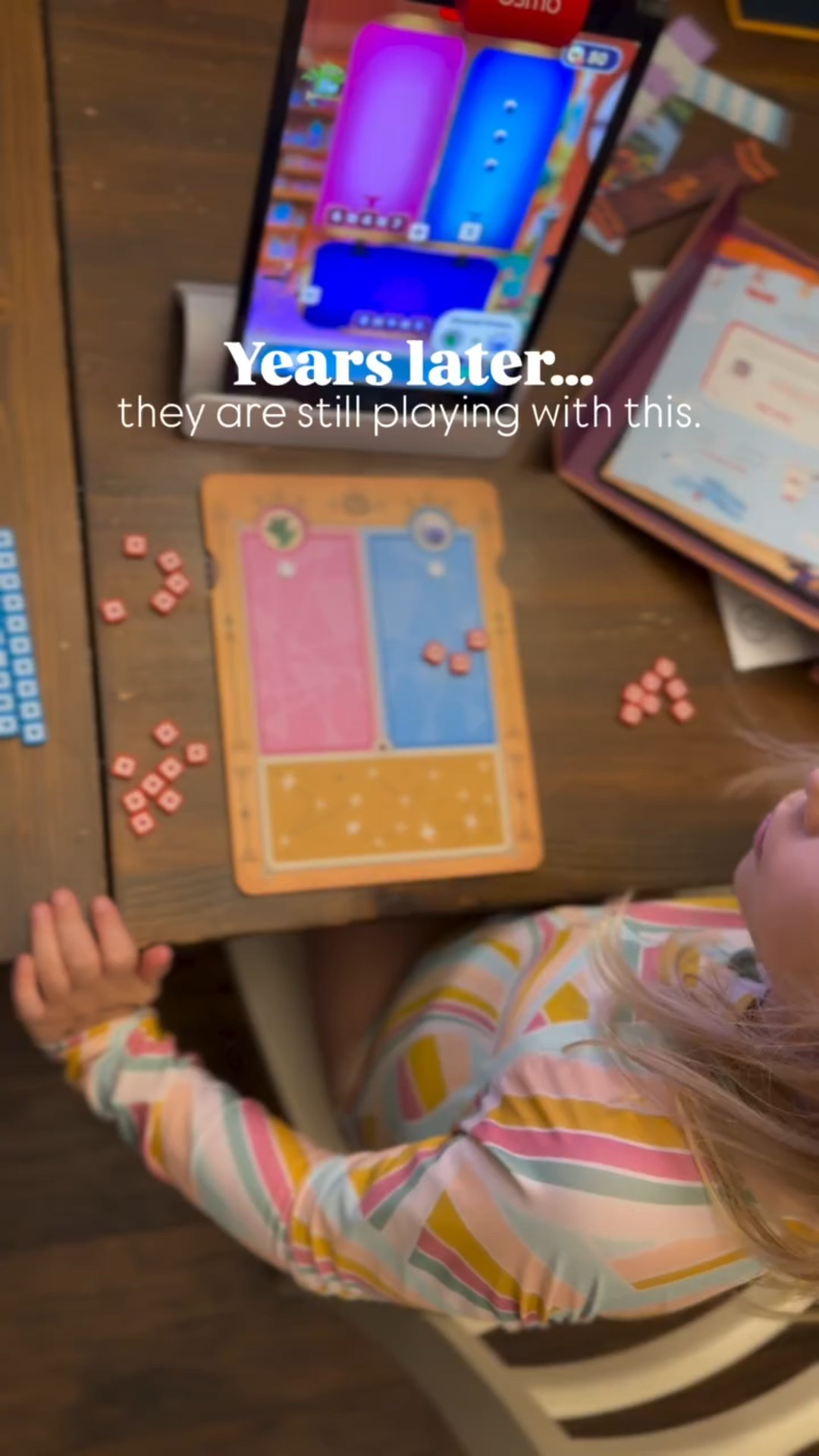 If you’re looking for that one Christmas gift your kids will actually keep using, this is it.

We’ve had Osmo Play Kits for years, and they’ve grown right alongside my kids — from learning how to count and recognize letters to exploring coding, measurements, and fractions. They’ve learned through running pizza shops, evolving dragons, and mixing digital “potions” — all while staying curious and engaged.

We’re pretty intentional about screen time in our home, and Osmo has been such a win — it’s creative, educational, and still feels like play.

Definitely a top pick for under the tree this year. 🎄 Drop “LEARN” below for all of our favorite Osmo Play sets for your iPad or Kindle Fire.

#TheMagicWeMake #OsmoPlay #STLMoms #LearningThroughPlay #EducationalToys #ScreenTimeBalance #GiftGuideForKids