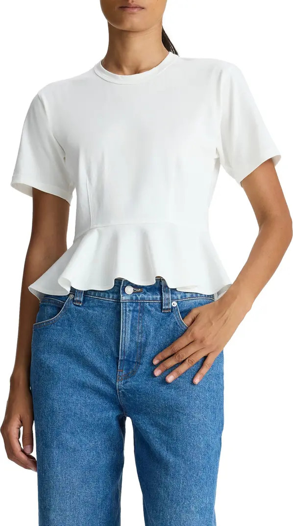 A.L.C. Roxy Peplum T-Shirt | Nordstrom | Nordstrom