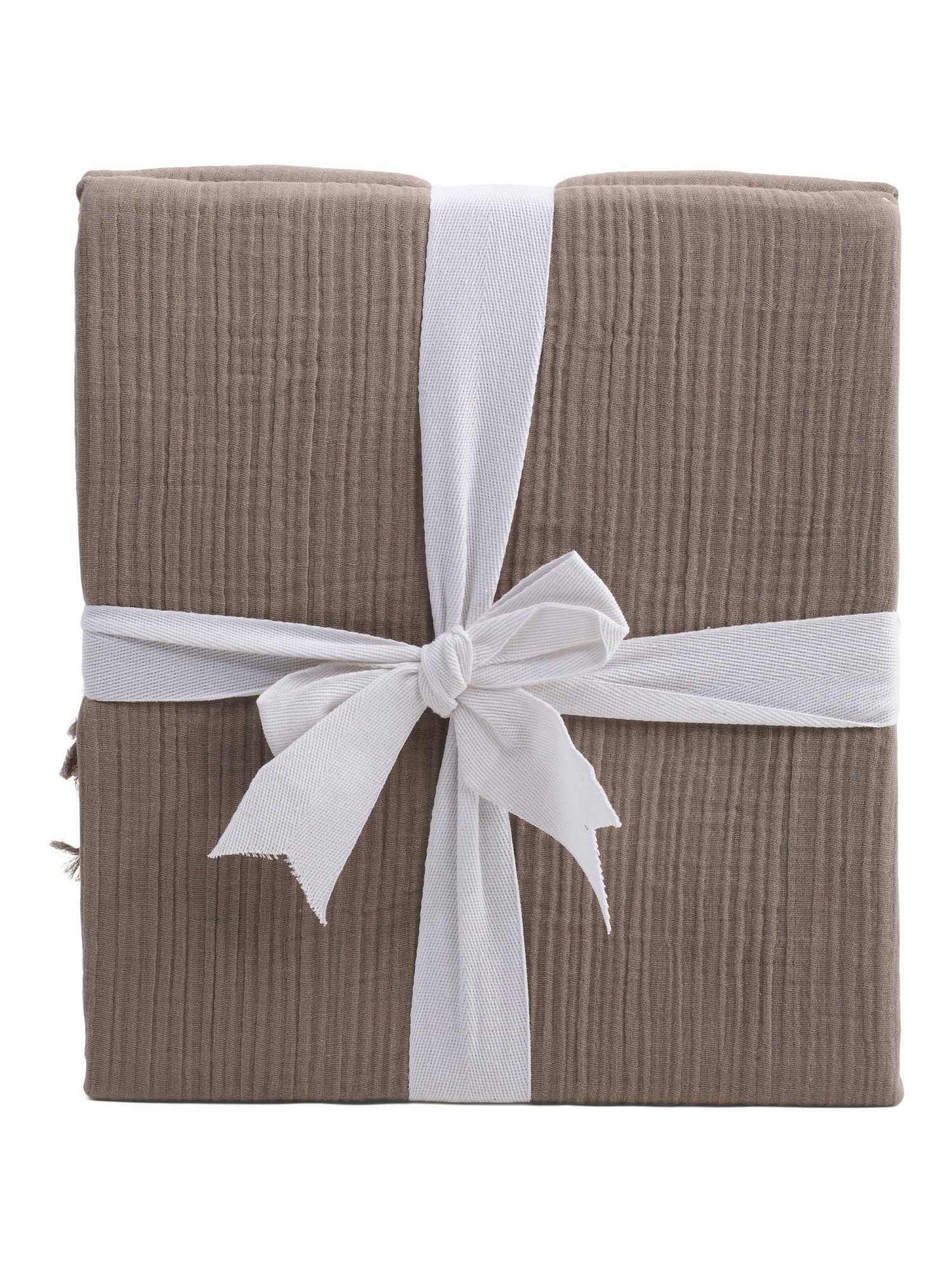 Oversized Cotton Gauze Textured Throw | TJ Maxx