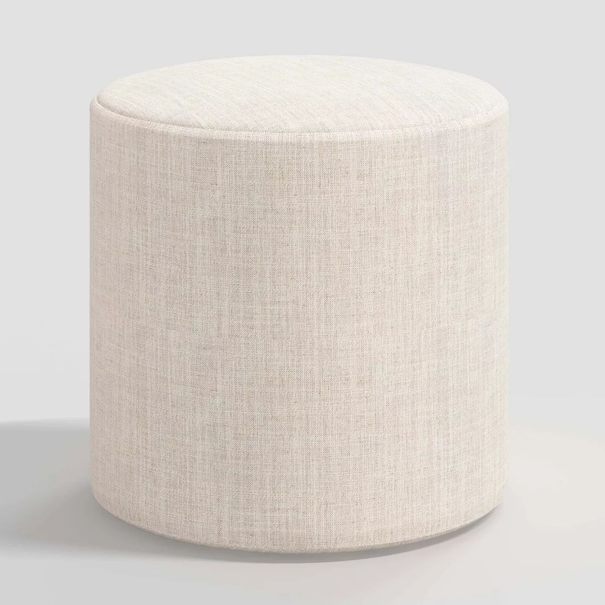 Skyline Furniture Round Thalia Ottoman Linen | Target