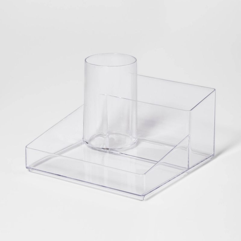 Bathroom Plastic Hair Accessory Organizer Clear - Brightroom™ | Target