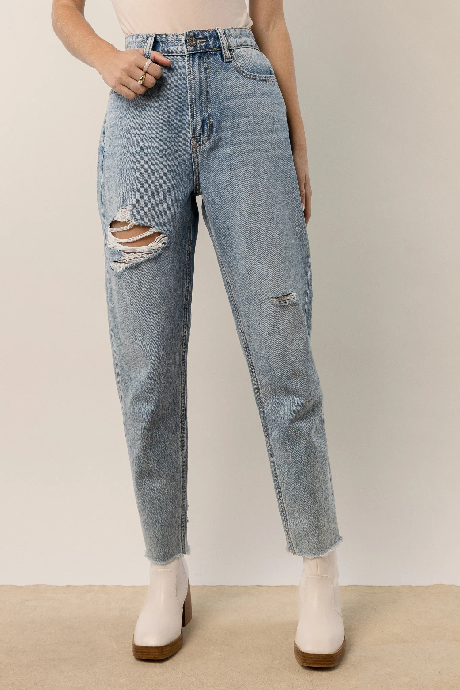 Bohme Vick Mom Jeans - böhme | Böhme US