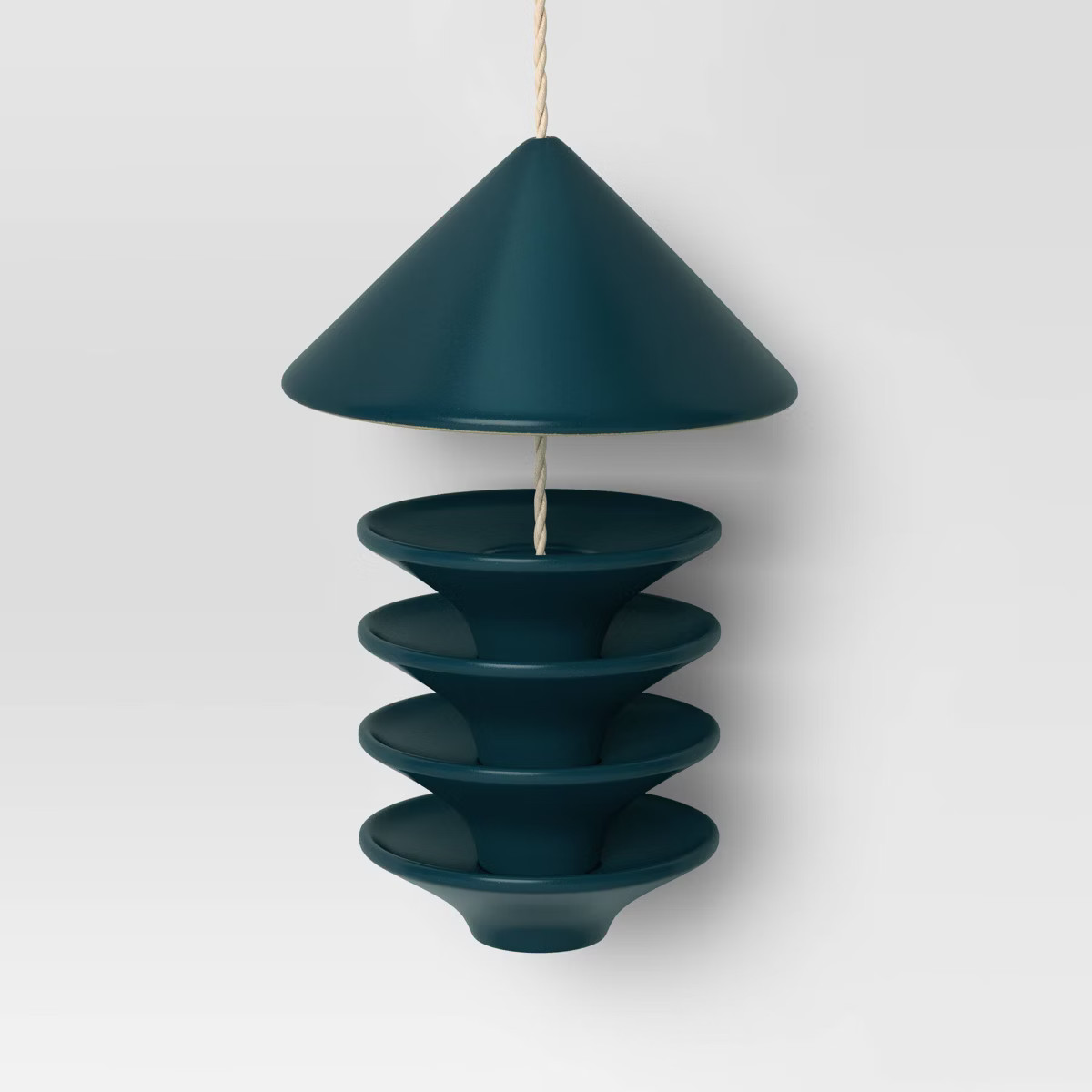 Ceramic Matte Tray Bird Feeder 11.22" Teal - Threshold™ | Target
