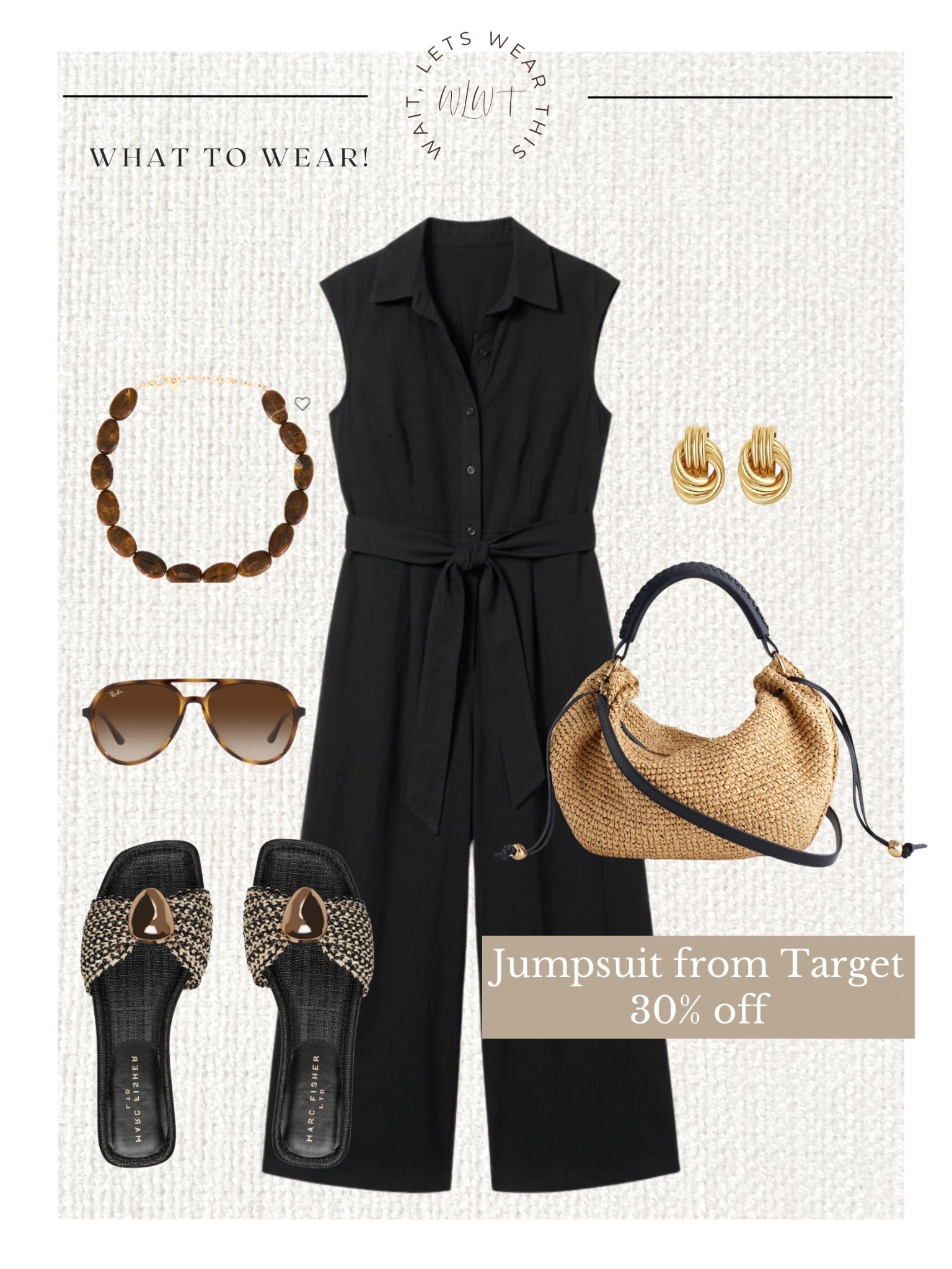 Junpsuit is a Target New Arrival! So chic! Something you would find at Anthro ☀️ fits TTS I took a small 