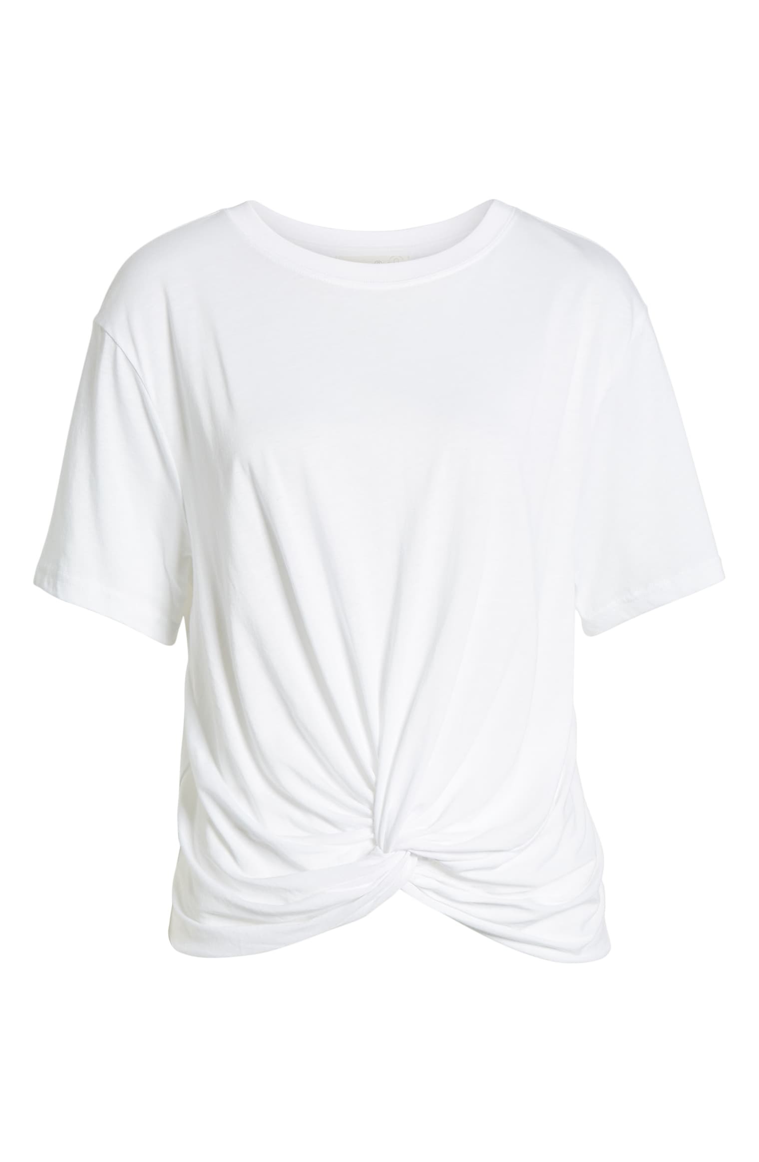 Treasure & Bond Knot Front Cotton Blend Tee | Nordstrom | Nordstrom