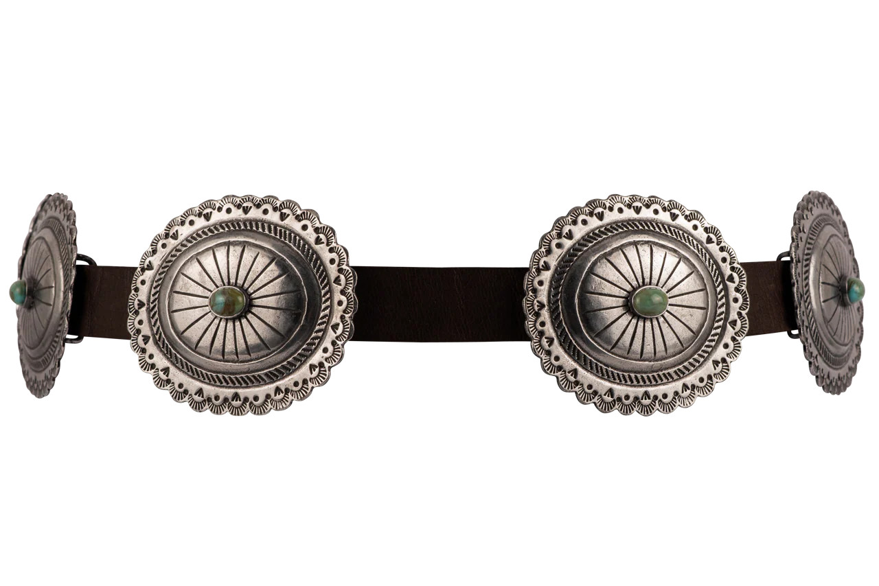 Double D Ranch Carraccas Concho Western Belt | Pinto Ranch | Pinto Ranch