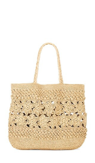 LoveShackFancy Large Sharlo Bag in Neutral. | Revolve Clothing (Global)