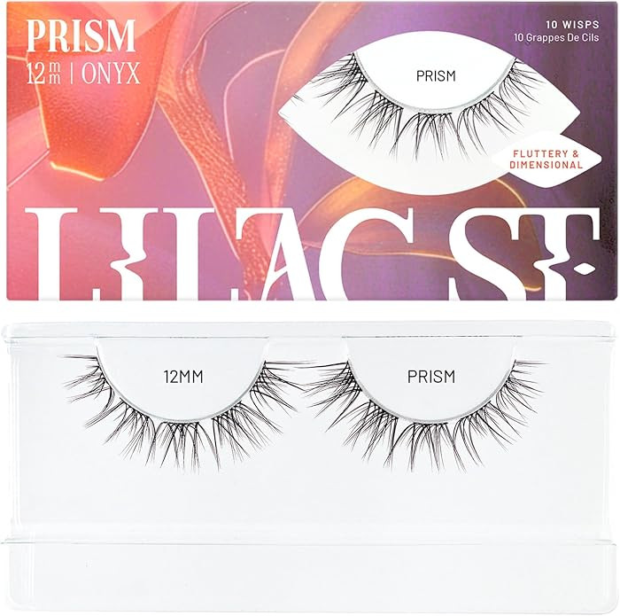 Lilac St - Prism Glamorous Faux Eyelash Clusters (12mm) - Dynamic, Fluttery Volume - DIY Lash Ext... | Amazon (US)