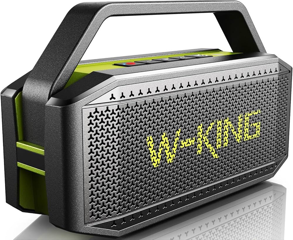 W-KING Portable Loud Bluetooth Speakers with Subwoofer, 60W(80W Peak) Outdoor Speakers Bluetooth ... | Amazon (US)