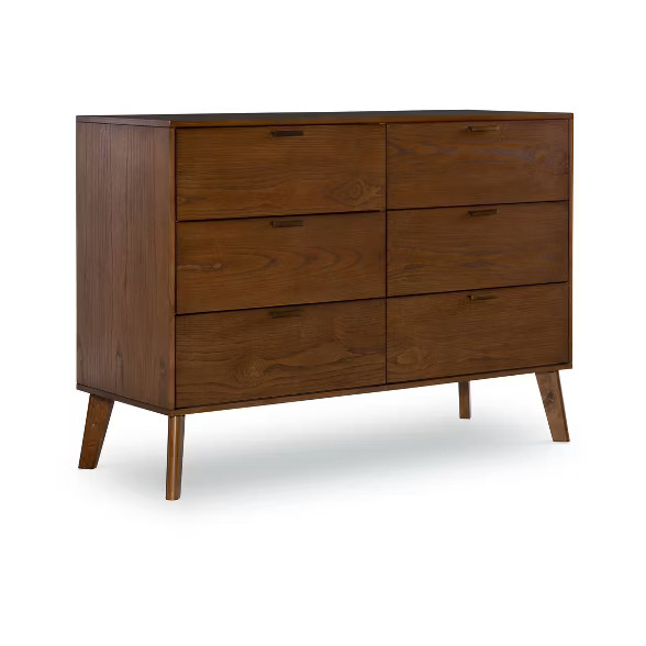 Reid Dresser Walnut - Linon | Target
