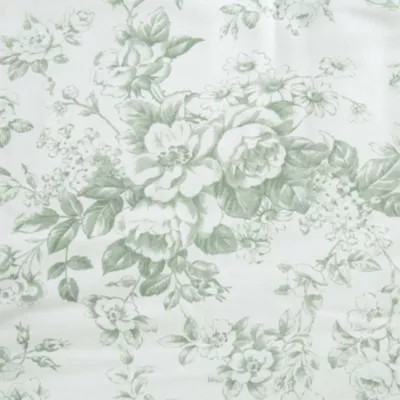 Laura Ashley Toile Delight Cotton Comforter Sham Bonus Set, Green, Full/Queen | Belk