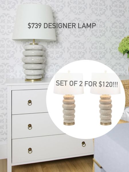 Kelly Wearstler lamp dupe from TJMaxxx