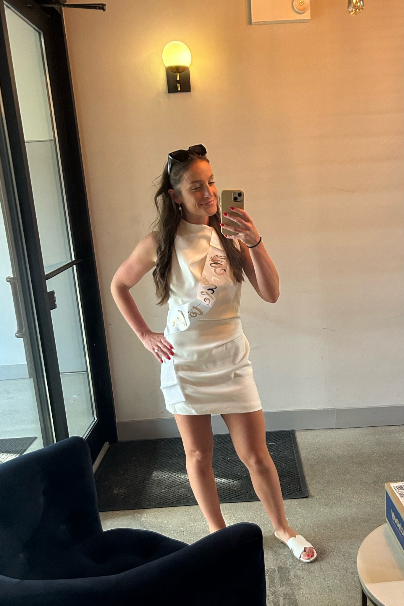 The perfect summer rooftop engagement party dress and shoes! Wearing a size 9 for the shoes and a US4 for the dress ✨

#LTKParties #LTKWedding #LTKBeauty