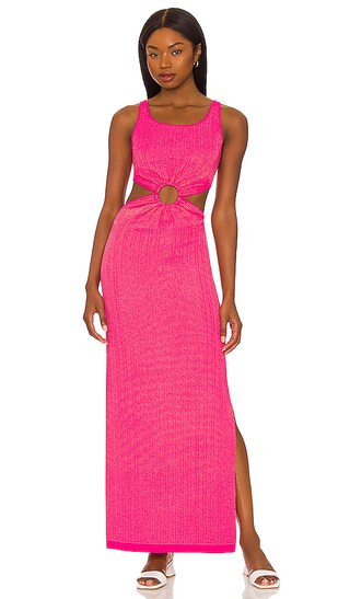 Bianca Ring Dress in Cosmo Pink | Revolve Clothing (Global)