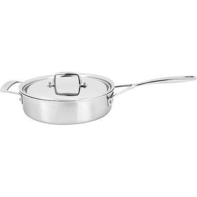 Demeyere Essential 5-ply 3-qt Stainless Steel Saute Pan with Lid | Target