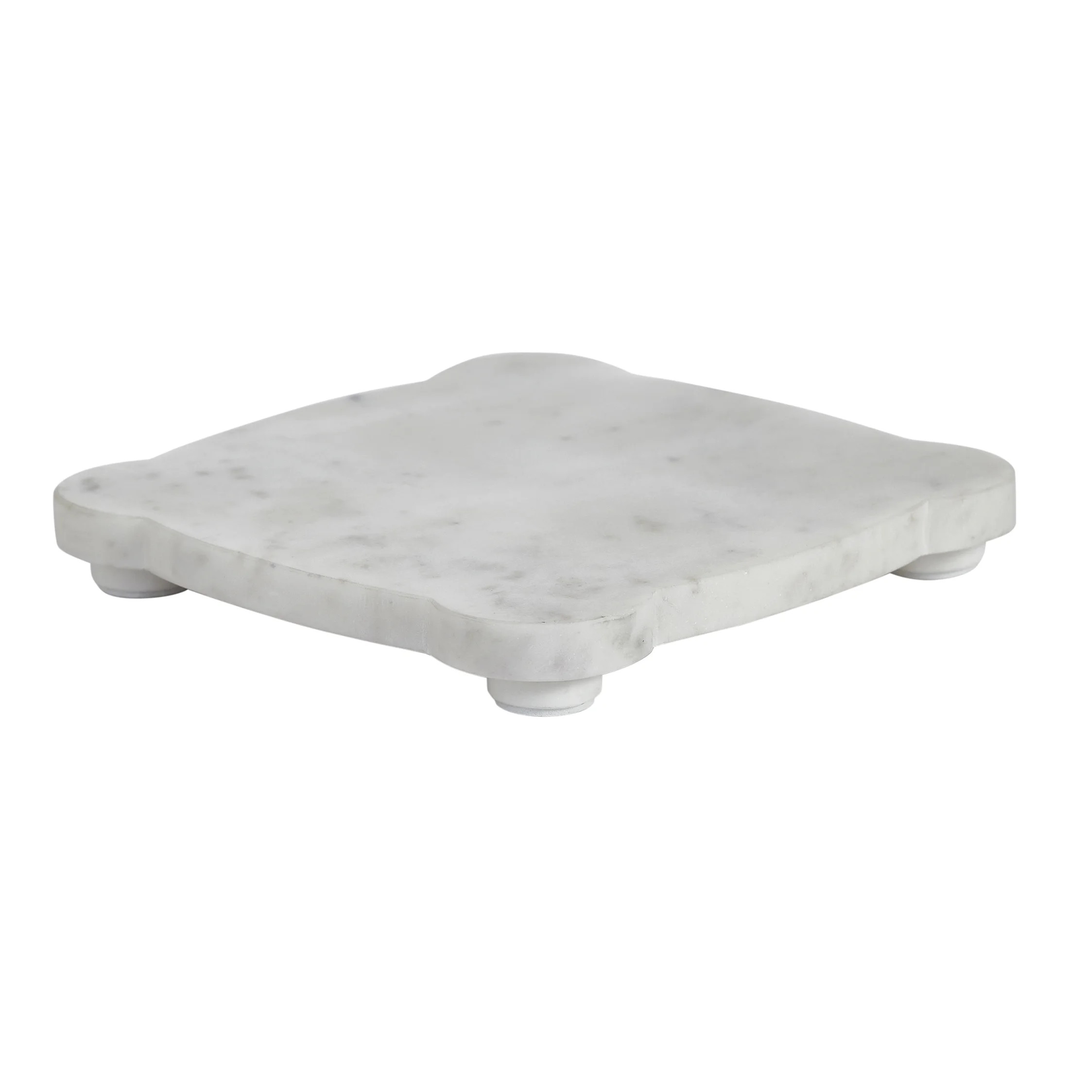 My Texas House White/Grey 8" x 8" Marble Decorative Tray | Walmart (US)
