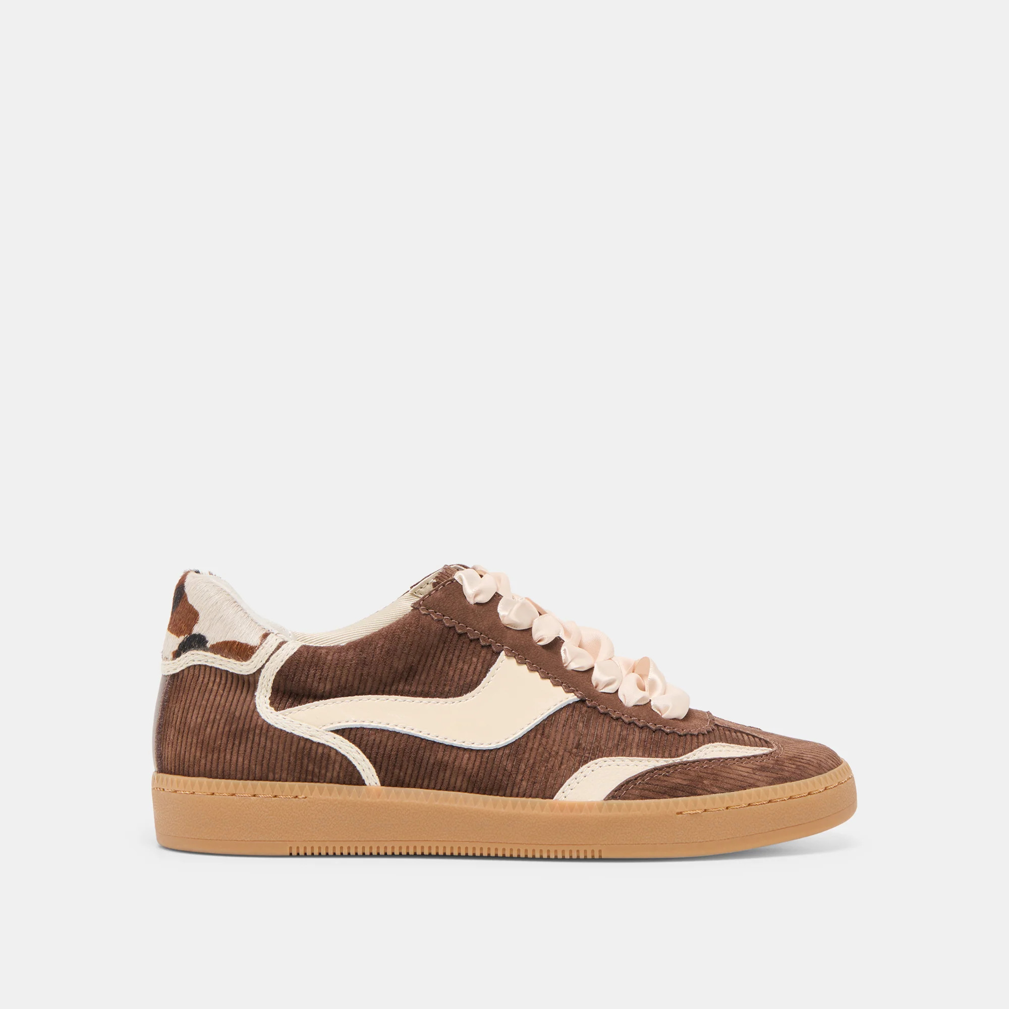 Notice Chocolate Corduroy Sneakers | Dolce Vita | DolceVita.com