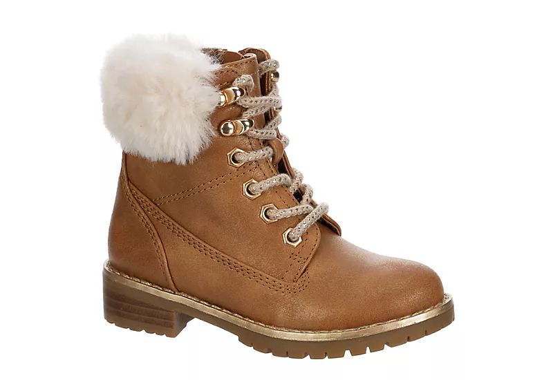 Cupcake Couture Girls Infant Maisie Boot - Cognac | Rack Room Shoes