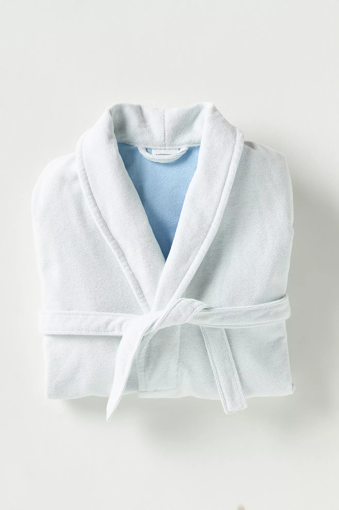 Maeve by Anthropologie Scalloped Cotton Bath Robe | Anthropologie (US)