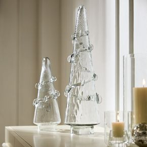 Decorative Textured Glass Tabletop Tree | West Elm (US)