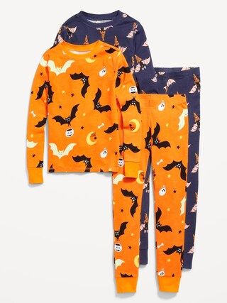 Matching Gender-Neutral Printed Snug-Fit Pajama 2-Pack for Kids | Old Navy (US)