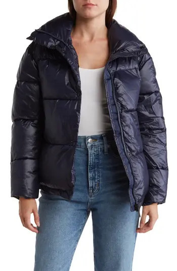 Noize Meadow Puffer Jacket in Navy Eclipse at Nordstrom Rack, Size Xx-Large | Nordstrom Rack