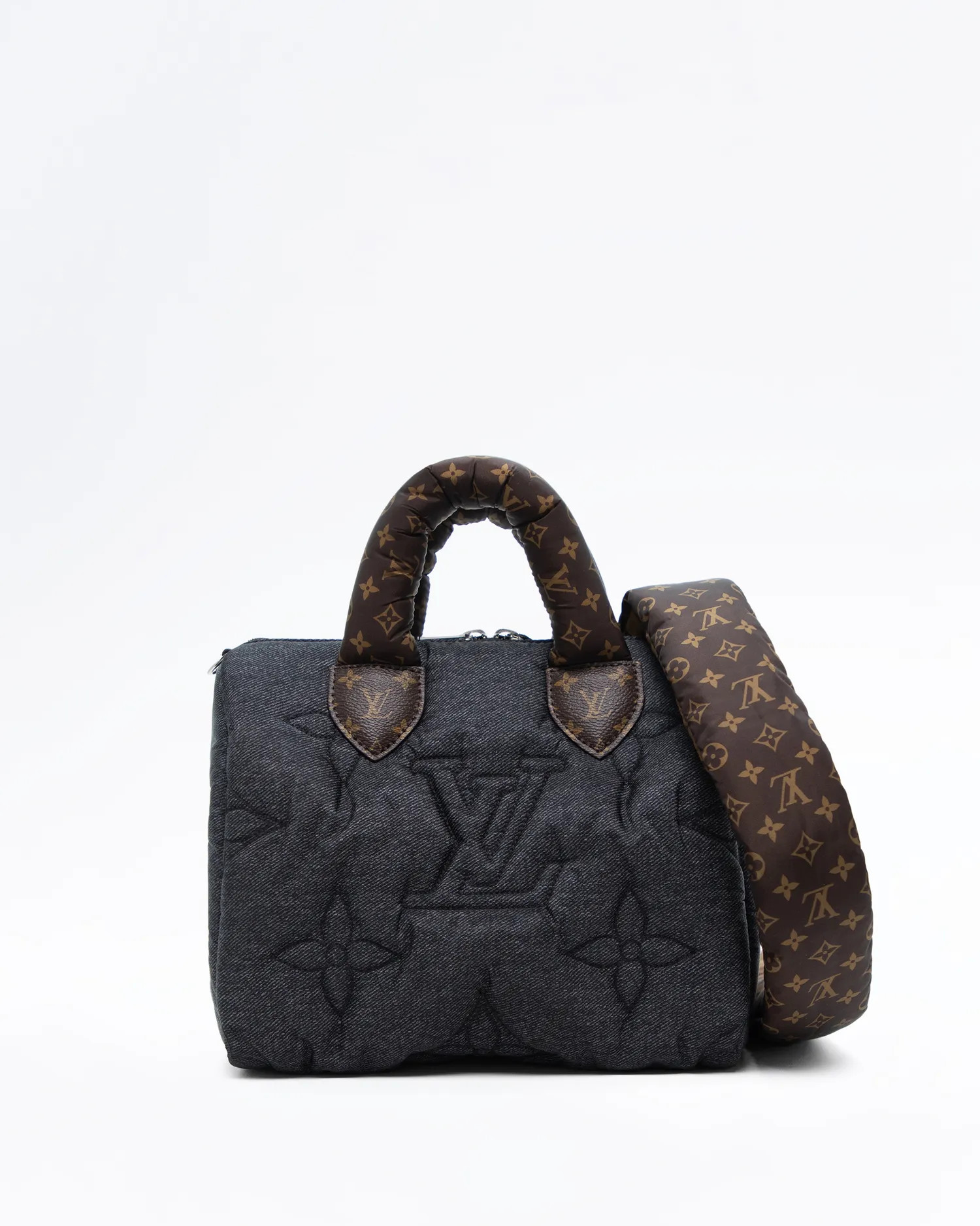 Econyl Monogram Pillow Speedy Bandouliere 25 | Vivrelle