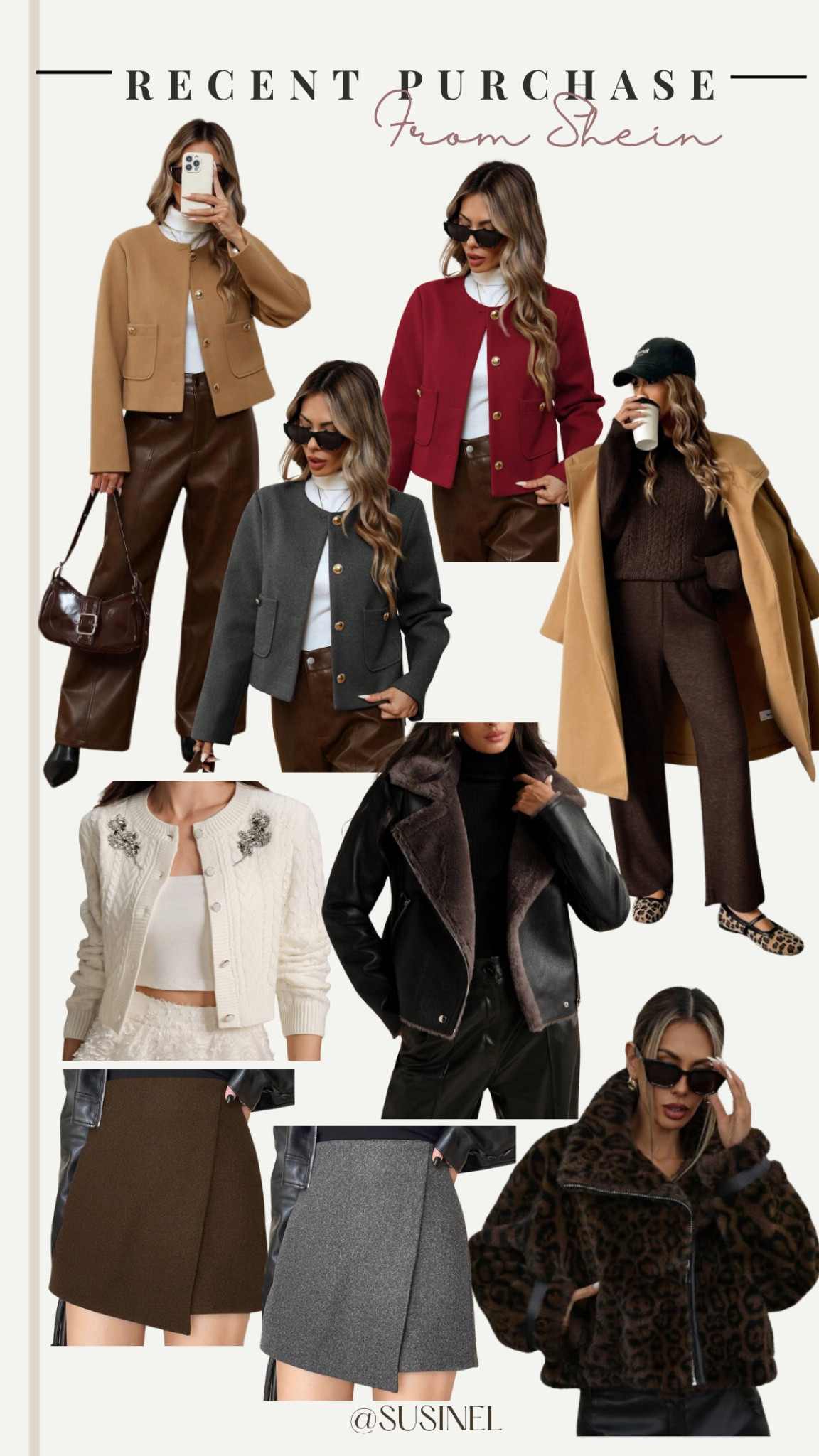 SHEIN recent purchase
Winter haul 

#LTKFindsUnder50 #LTKStyleTip #LTKSeasonal